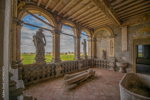 Embracing the Past: Exploring the Timeless Elegance of an Abandoned, Majestic Villa in the Heart of Emilia Romana, Italy photo