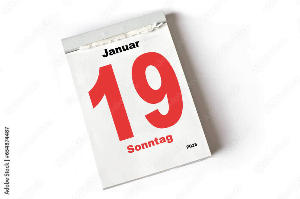 19. Januar 2025