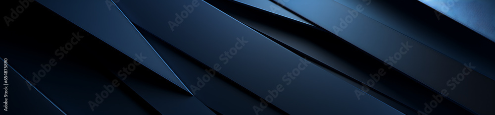Photorealistic Blue Triangle Abstraction Photorealistic Blue Triangle Abstraction