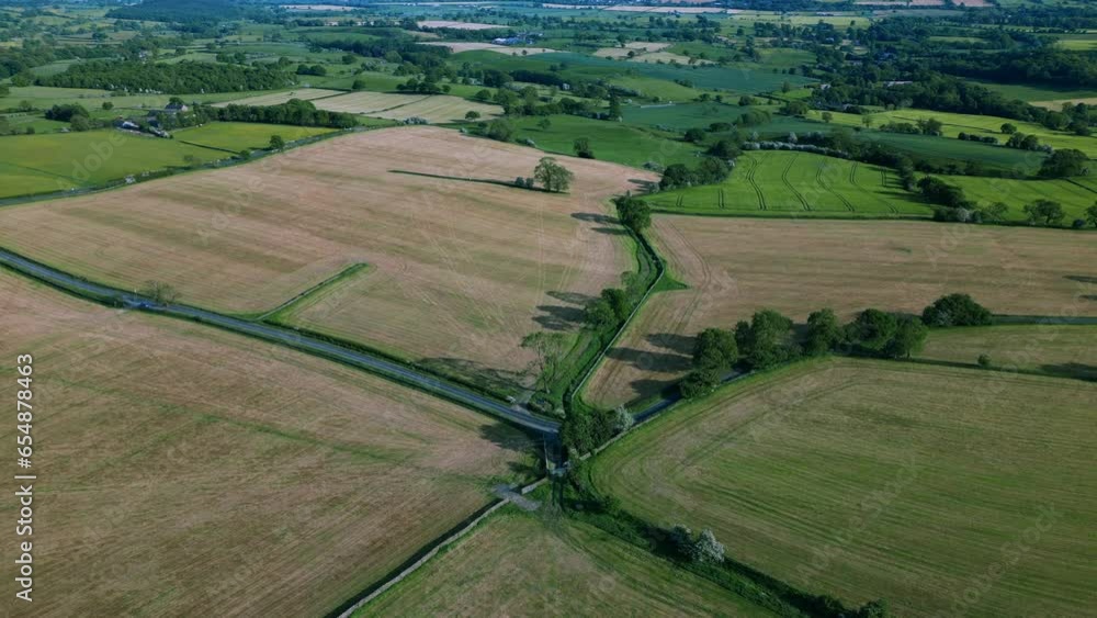 Scenery 4K video of the nature in the countryside in england Scenery 4K video of the nature in the countryside in england
