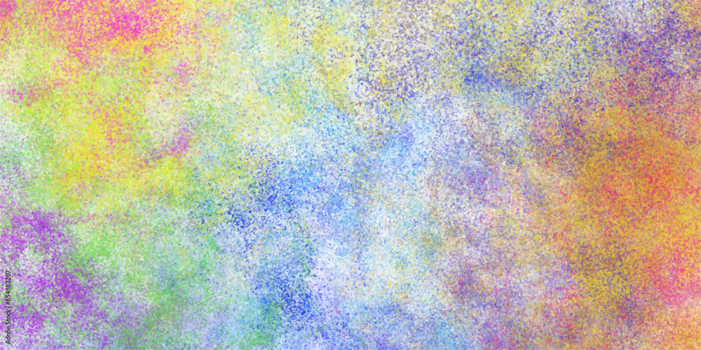 Mixed colors abstract background.Color and texture of hand painted watercolor on paper texture.Abstract watercolor splatter brush digital art painting soft focus for texture background.