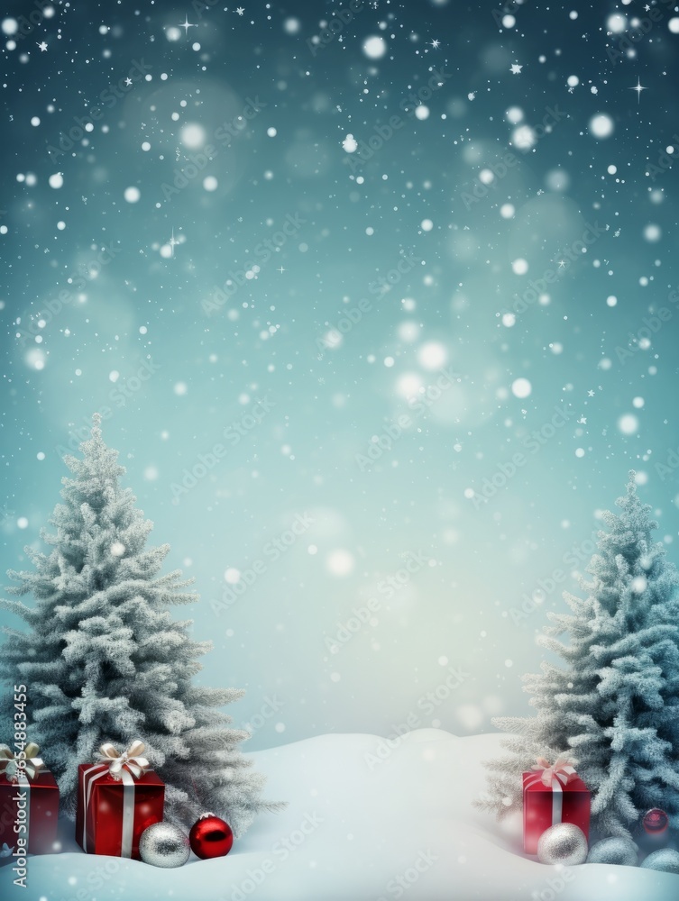 Merry Christmas holiday background, screensaver, postcard