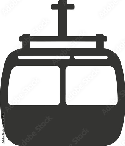 Cable car icon