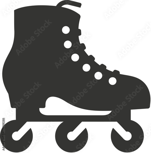 Roller skates icon