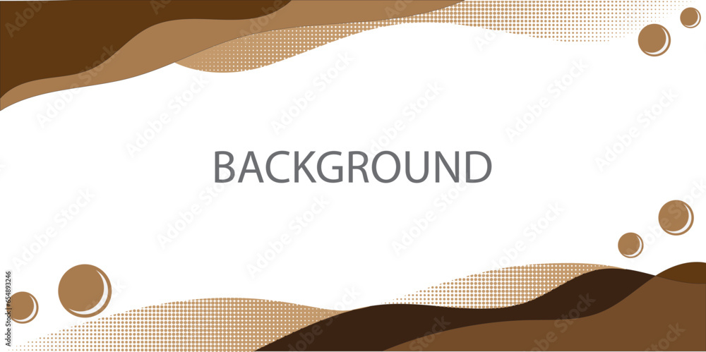BACKGROUND ABSTRACT FLAT BROWN COLOR Soothing flat brown backdrop with abstract texture. Versatile and elegant for various design projects