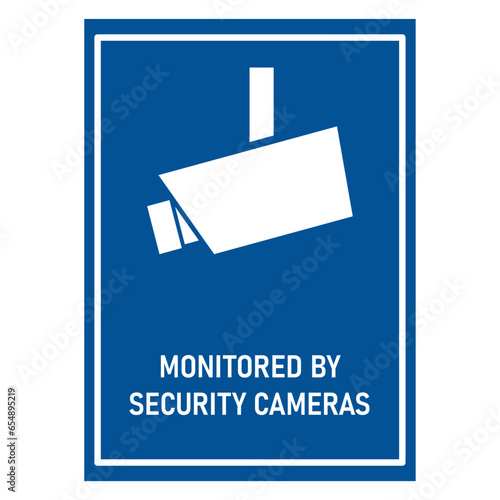 Überwachungskamera, Videoüberwachung, Kameraaufzeichnung - Schild, Zeichen, Symbol