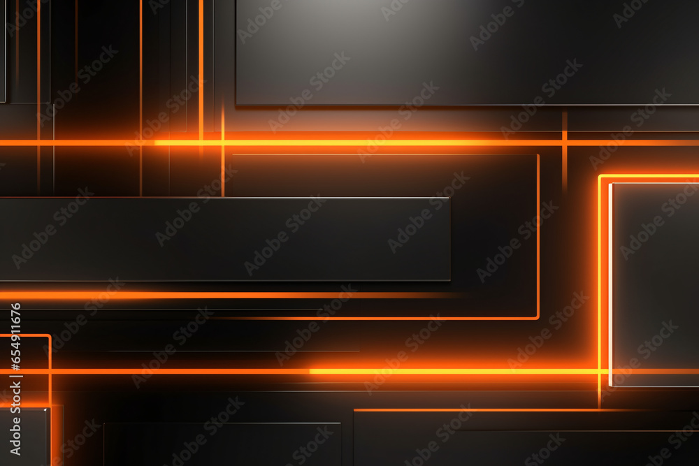 orange background design gray modern neon effect orange background design gray modern neon effect