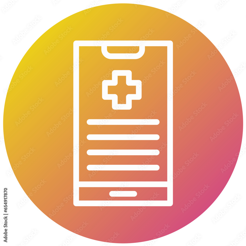Mobile Phone Vector Icon Design Illustration Mobile Phone Vector Icon Design Illustration