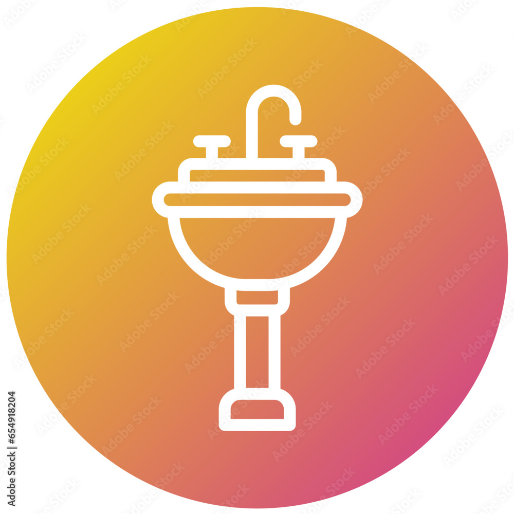 Sink Vector Icon Design Illustration Sink Vector Icon Design Illustration