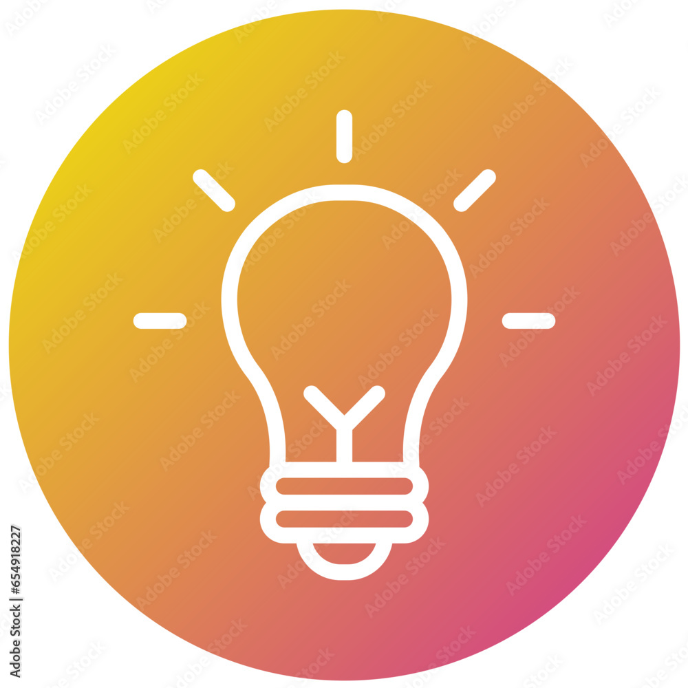 Bulb Vector Icon Design Illustration Bulb Vector Icon Design Illustration