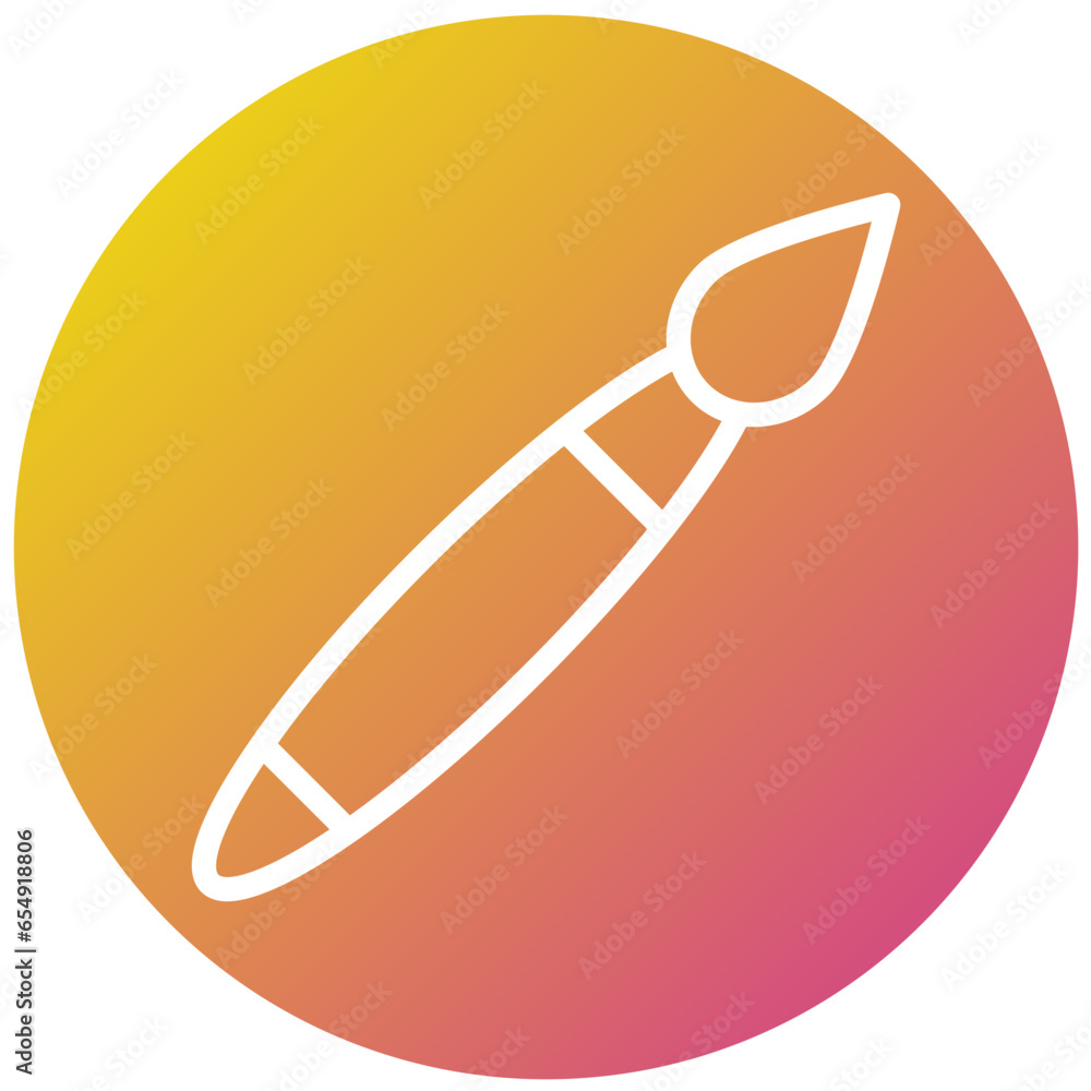 Brush Vector Icon Design Illustration Brush Vector Icon Design Illustration