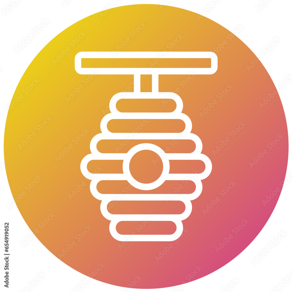 Beehive Vector Icon Design Illustration Beehive Vector Icon Design Illustration
