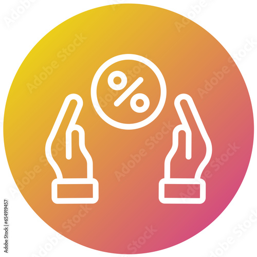 Smart Contract Vector Icon Design Illustration