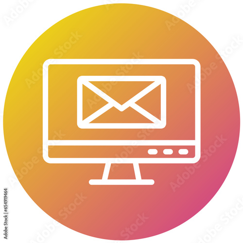 Email Vector Icon Design Illustration