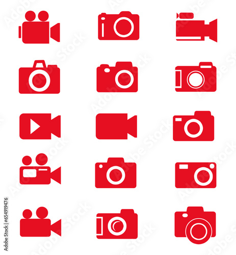 Set of Photography Icons