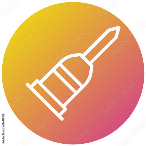 Chisel Vector Icon Design Illustration