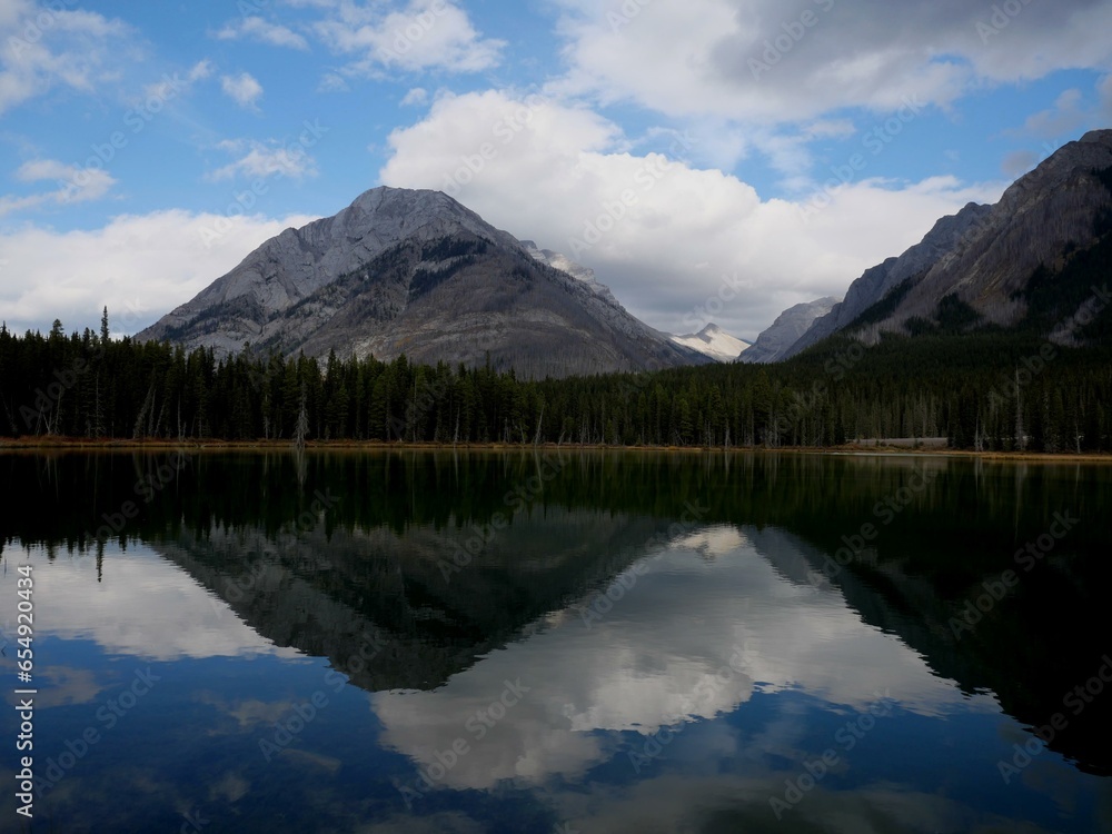 Bullar Pond near Spray Lake at Kananaskis Bullar Pond near Spray Lake at Kananaskis