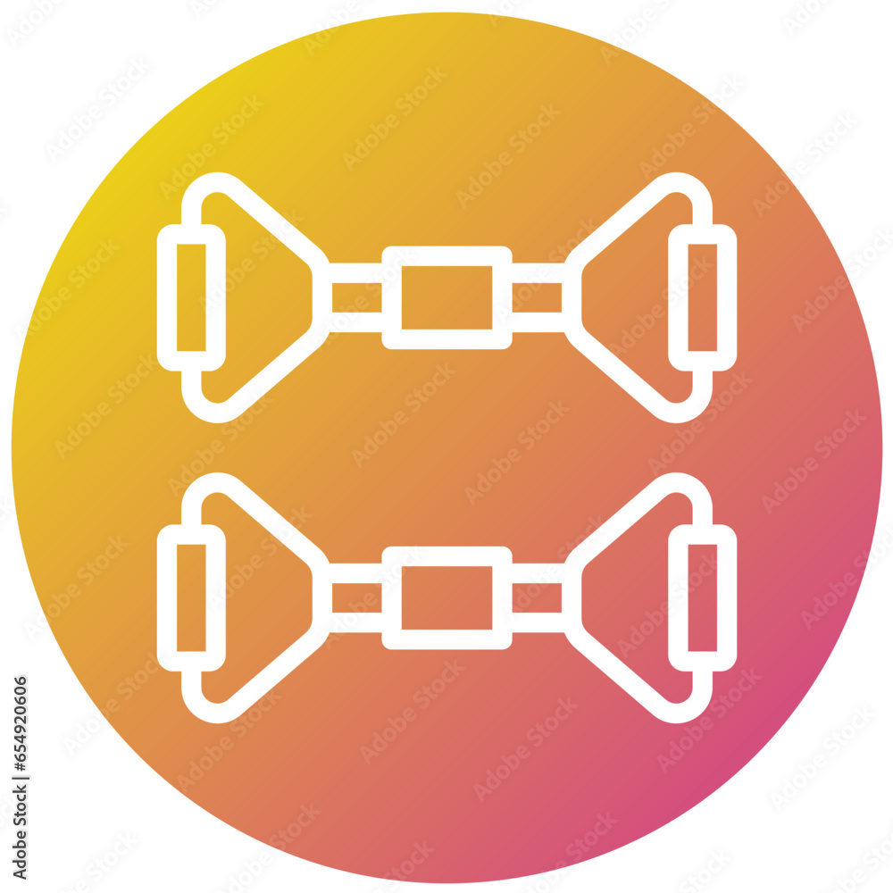Chest Expander Vector Icon Design Illustration Chest Expander Vector Icon Design Illustration