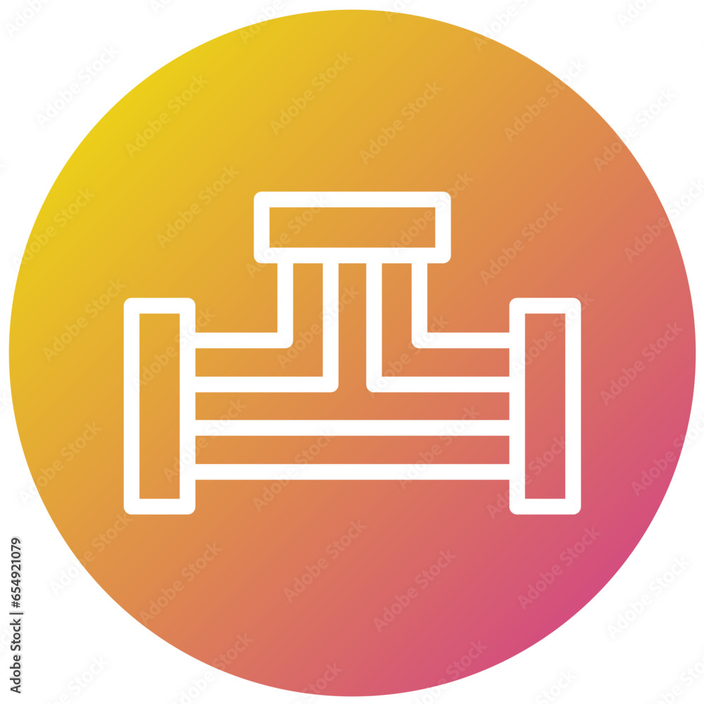 Pipe Variant Vector Icon Design Illustration Pipe Variant Vector Icon Design Illustration