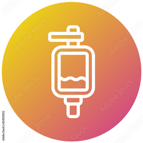 Urinal Vector Icon Design Illustration