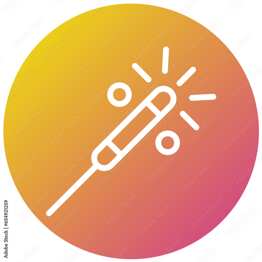 Bengal Light Vector Icon Design Illustration Bengal Light Vector Icon Design Illustration