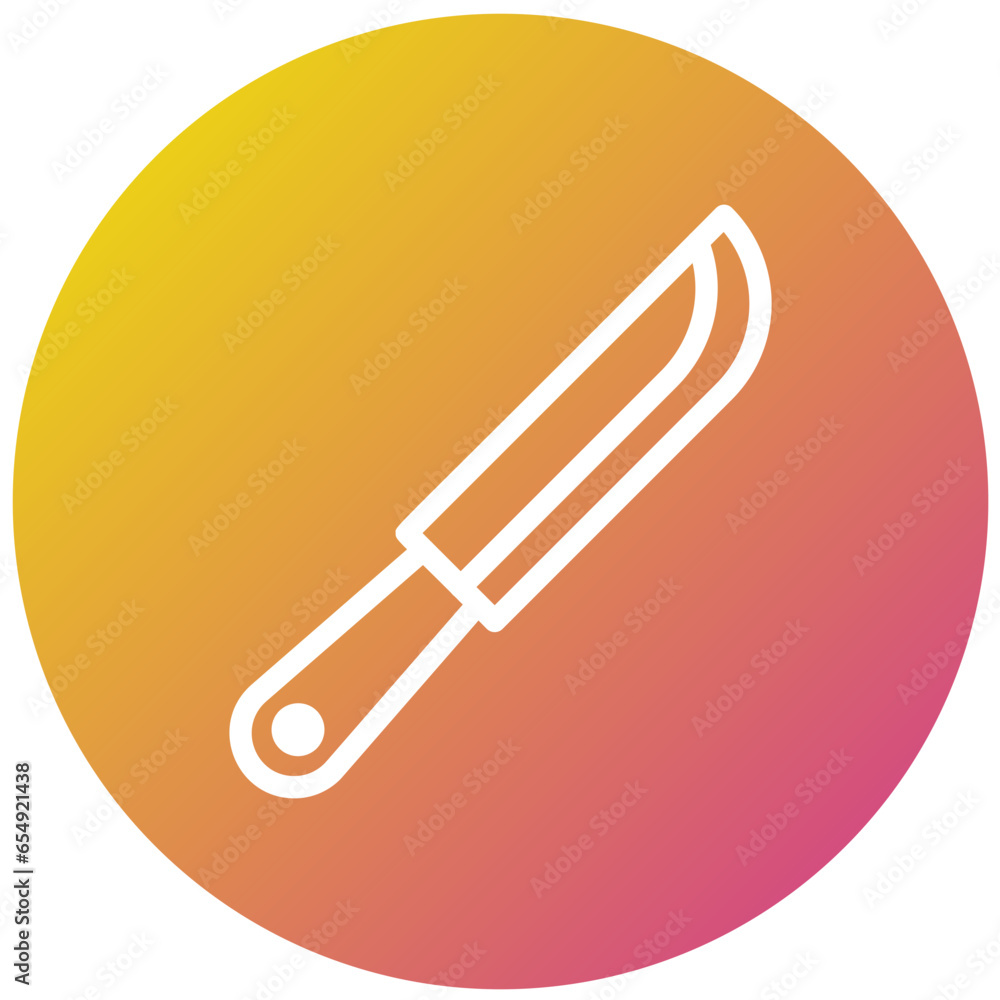 Knife Vector Icon Design Illustration