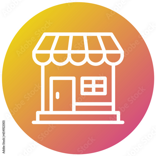 Store Vector Icon Design Illustration