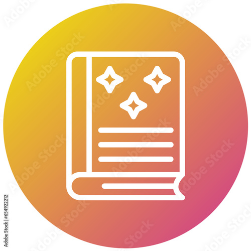 Fairytale Vector Icon Design Illustration