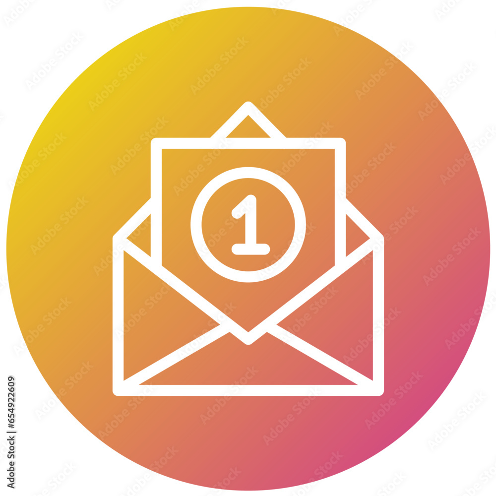 Inbox Vector Icon Design Illustration Inbox Vector Icon Design Illustration
