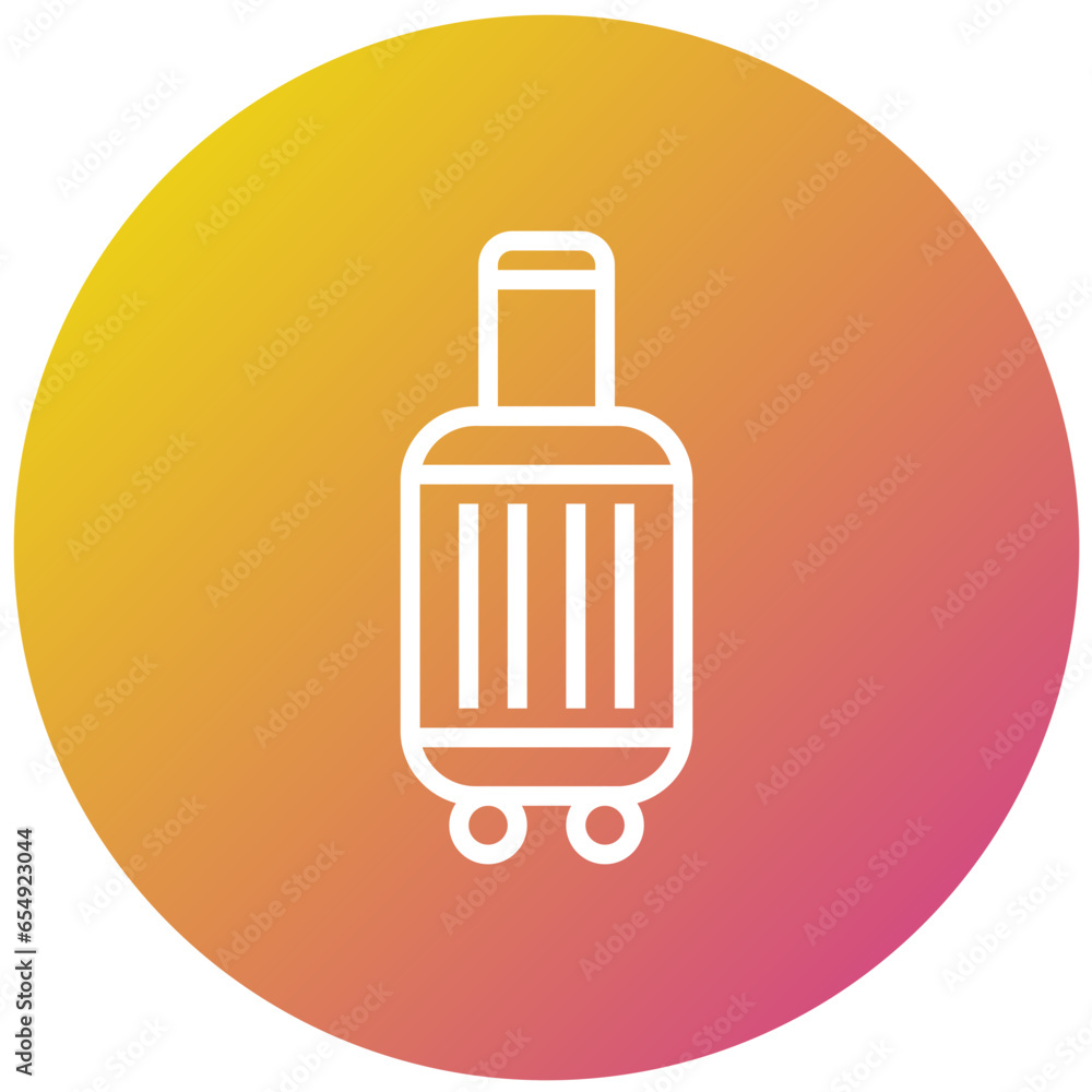 Luggage Vector Icon Design Illustration Luggage Vector Icon Design Illustration