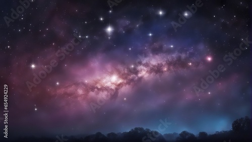 cosmic universe with stars professional shot high quality resolution