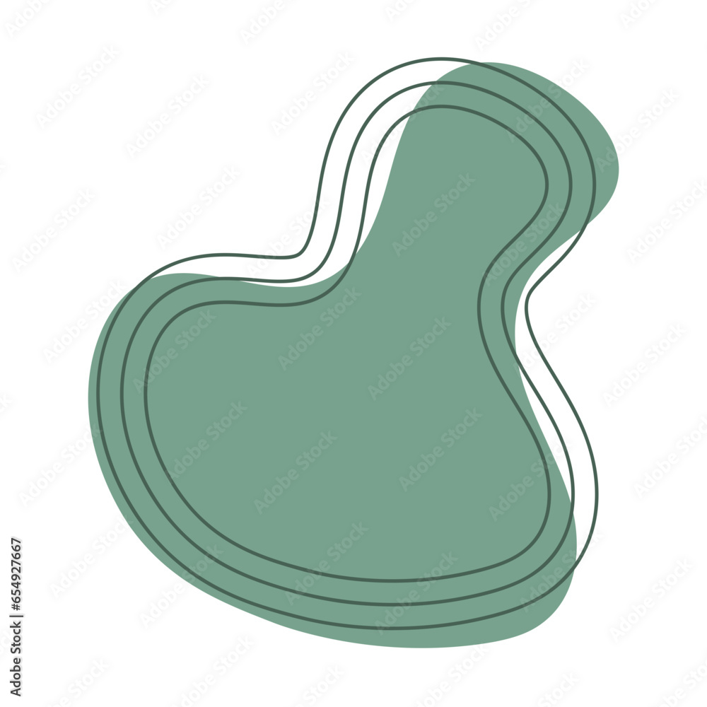 Fototapeta premium Blend Wave With Blob