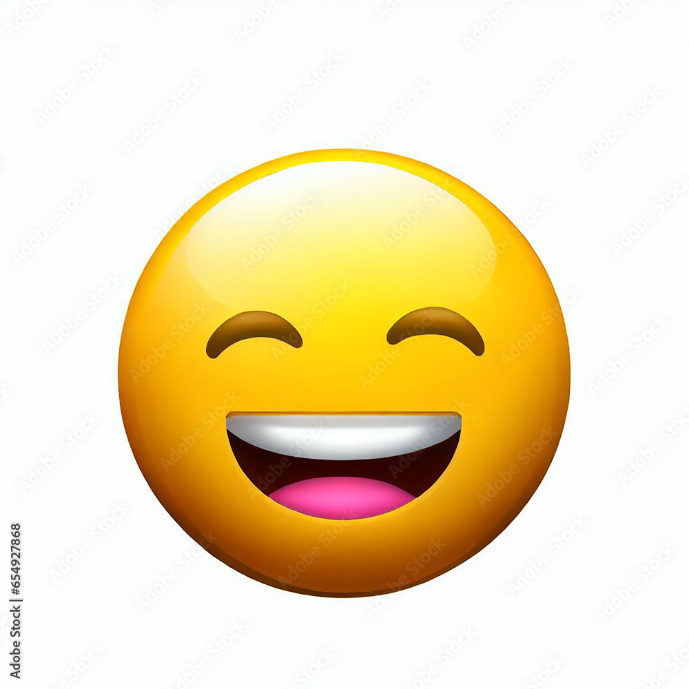 Fototapeta premium happy emoji, emoji, smiley, smile, face, emoticon