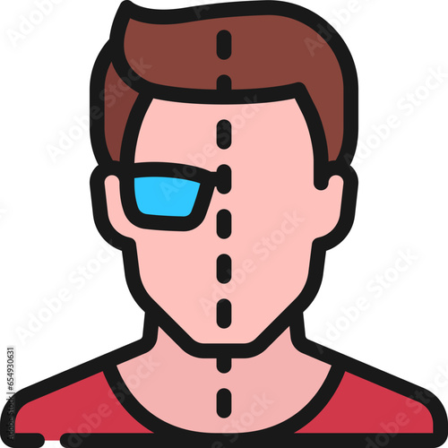 Glasses Virtual Try On Icon