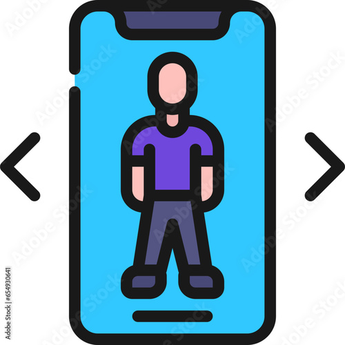 Virtual Try On Icon