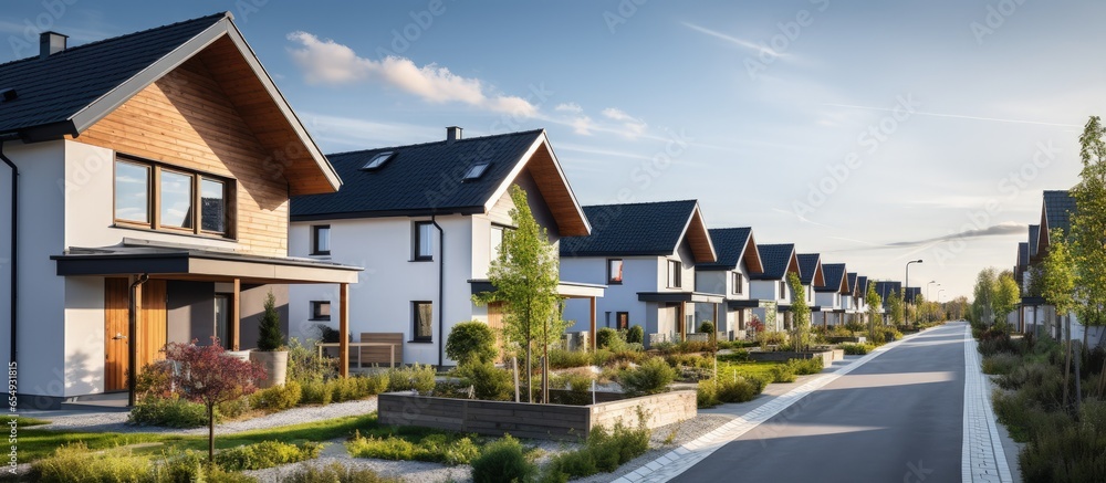Constructing houses for rising rural demand in new housing development ...