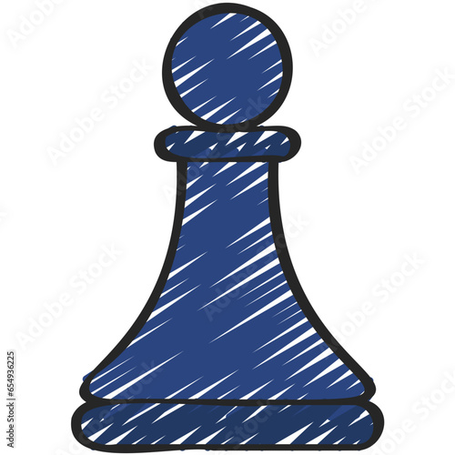Pawn Chess Piece Icon