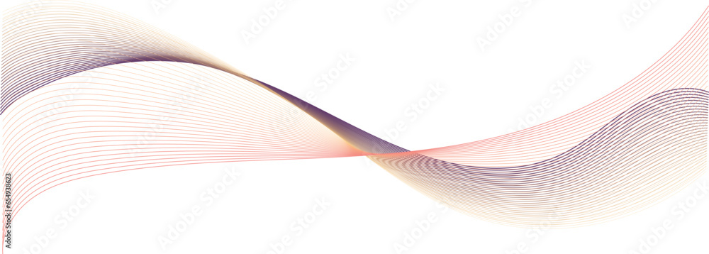 Abstract wave line Abstract wave line