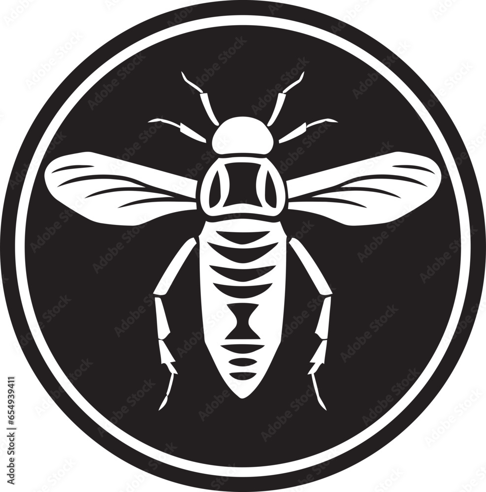 Lurking Insect Badge Midnight Termite Mark Lurking Insect Badge Midnight Termite Mark