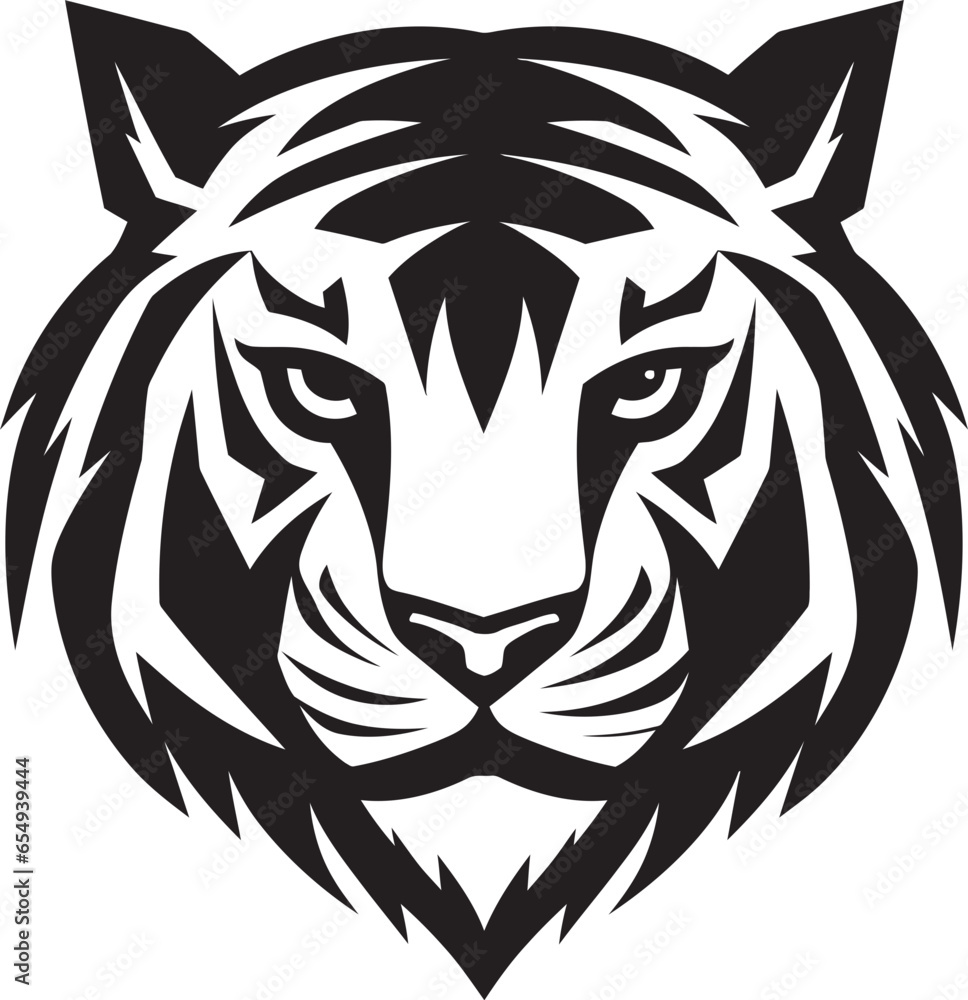 Panthera Tigris Insignia Ferocious Jungle Cat Badge