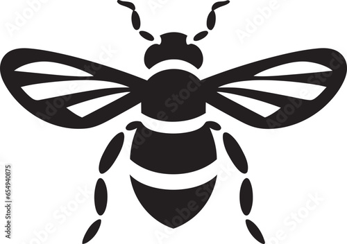 Elegant Avian Tyrant Symbol Shadowed Winged Monarchy Badge