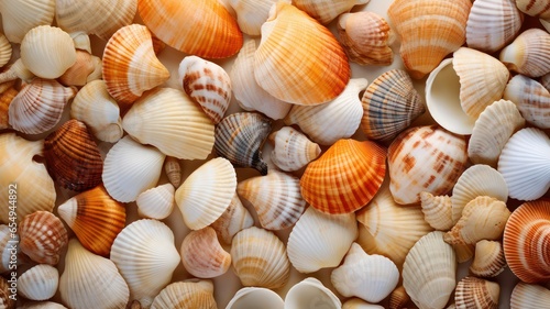 Shells background created with Generative AI