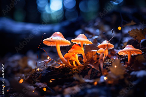Illuninated Mushrooms