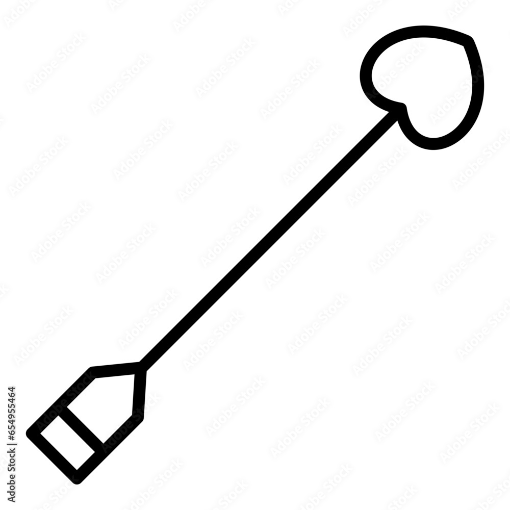 Outline Love Arrow icon Outline Love Arrow icon