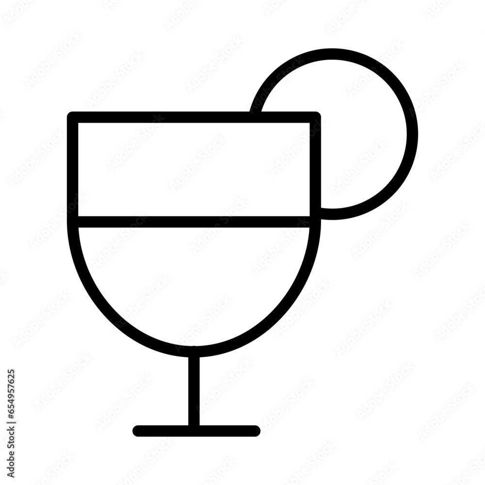 Outline Drinks icon Outline Drinks icon
