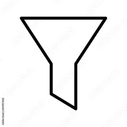 Outline Filter icon