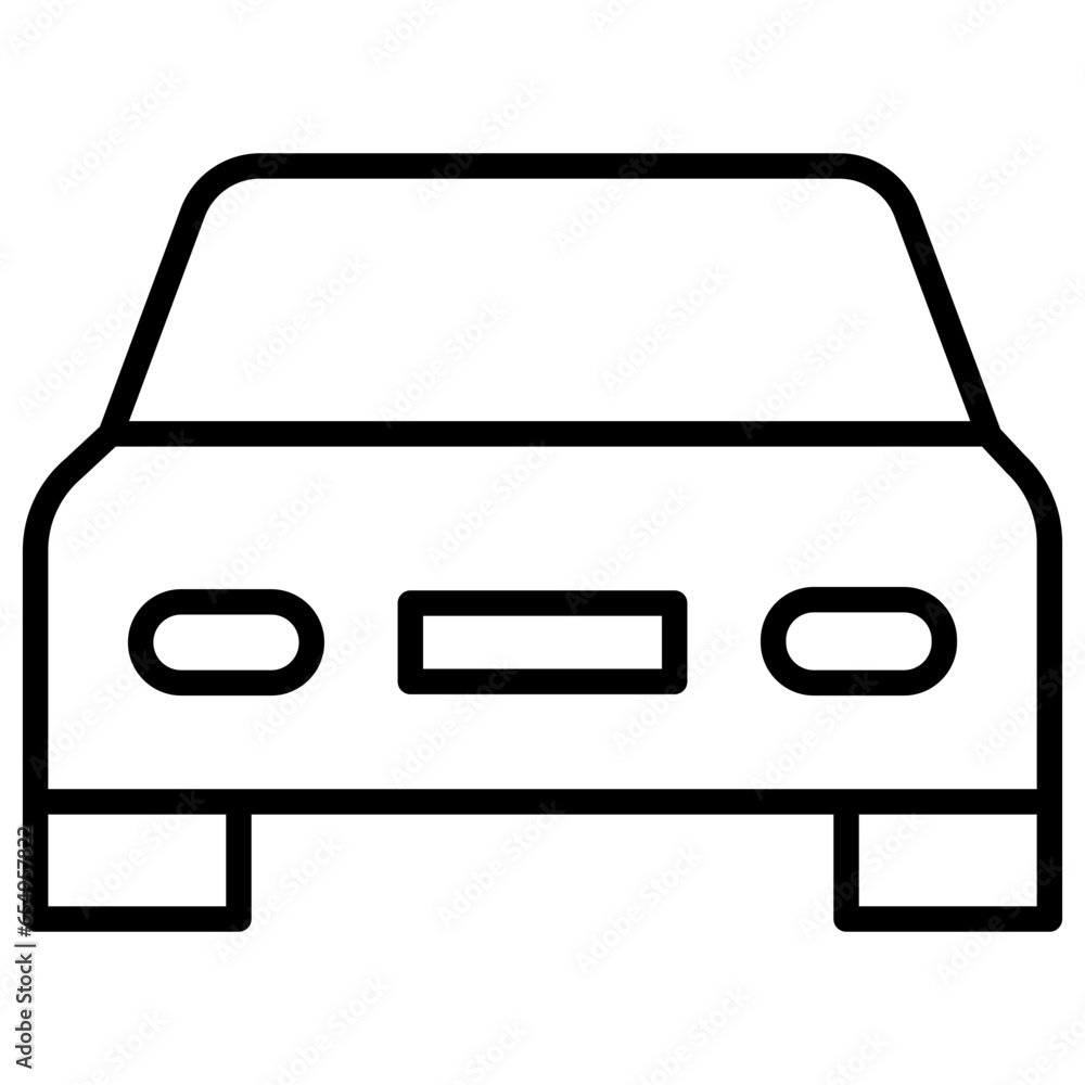 Outline Car icon