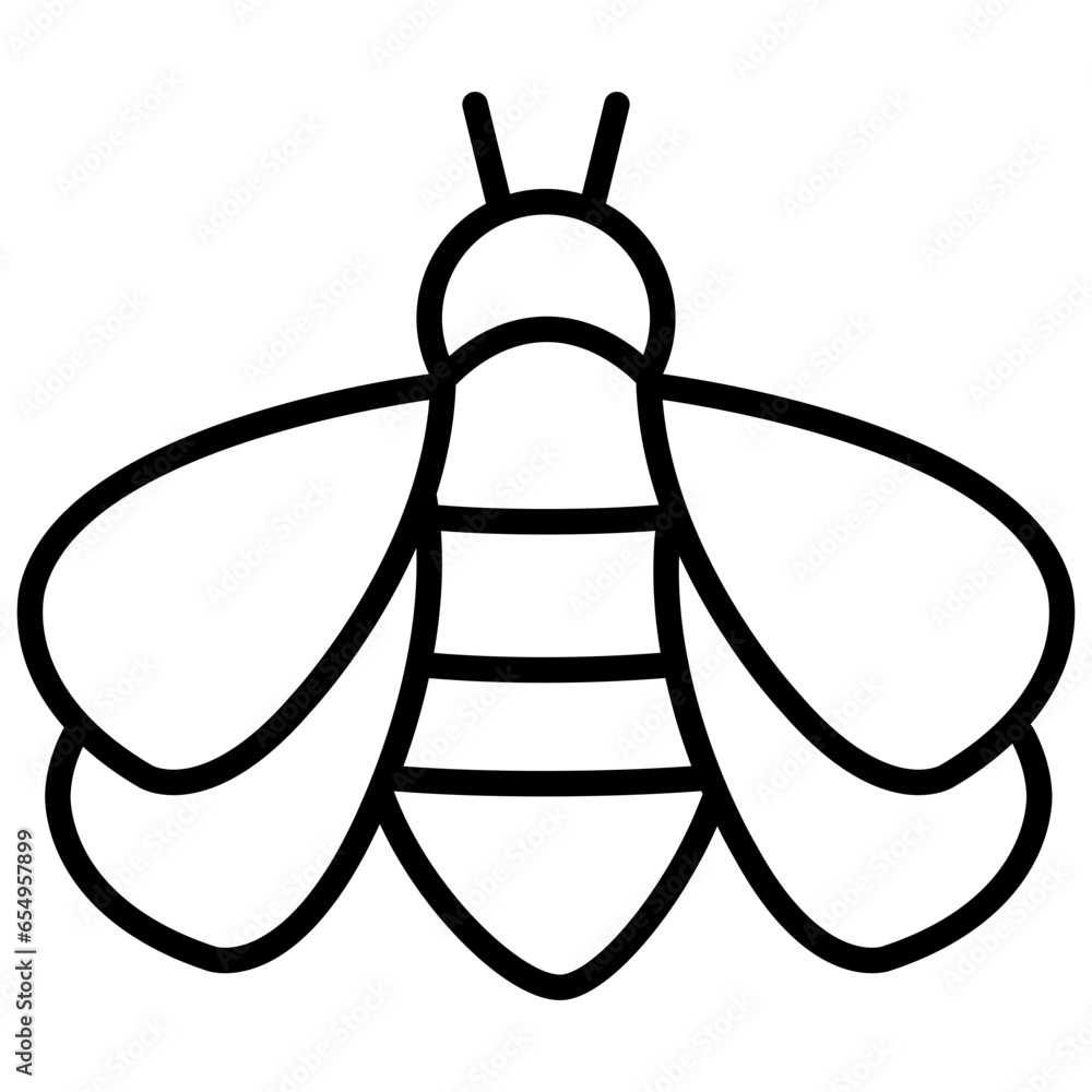 Outline Bumblebee icon Outline Bumblebee icon