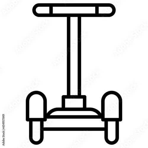 Outline Segway icon