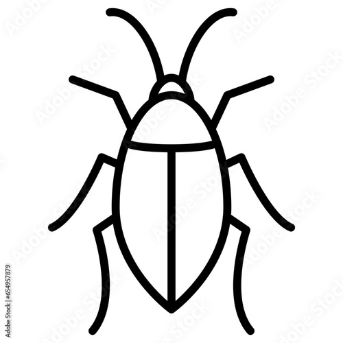 Outline Cockroach icon
